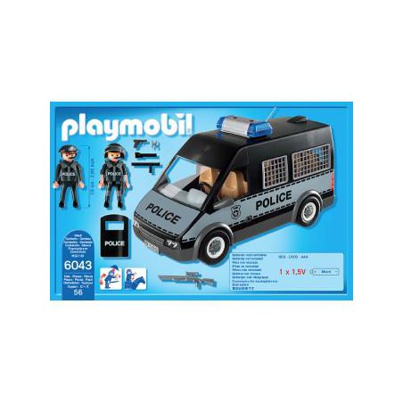 playmobil fourgon police 6043